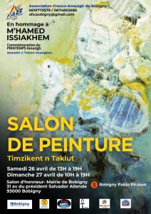 Couverture de Les chemins de la mémoire : un dialogue pictural avec Mhamed Issiakhem